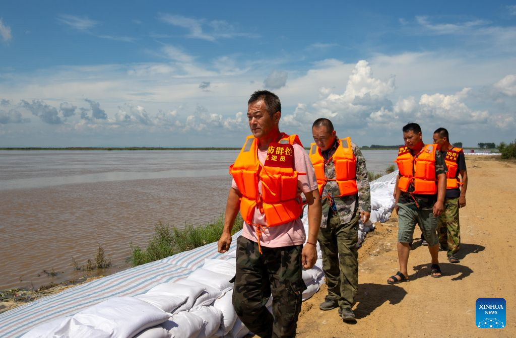 China's Heilongjiang steps up flood prevention measures in main flood season