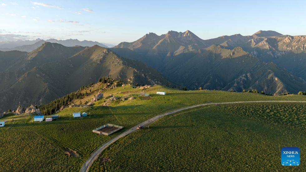 Scenery of Qilian Mountains in Gansu, NW China