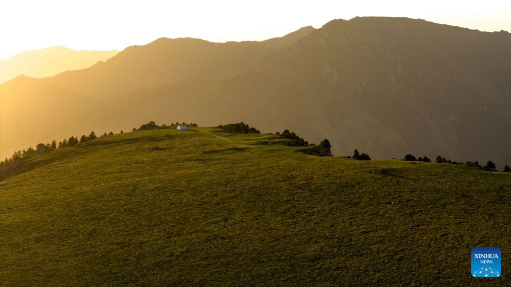 Scenery of Qilian Mountains in Gansu, NW China