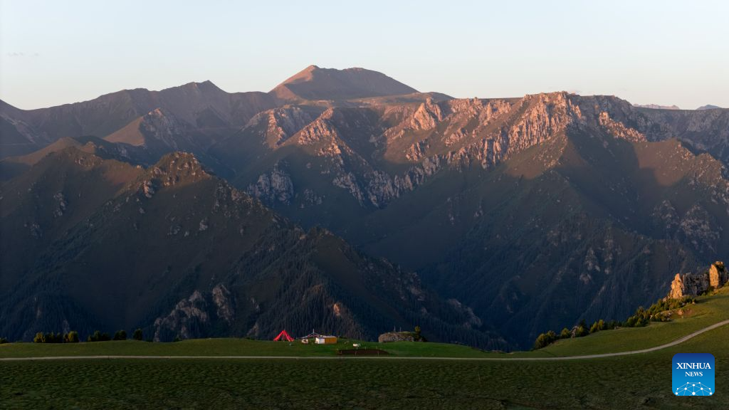 Scenery of Qilian Mountains in Gansu, NW China