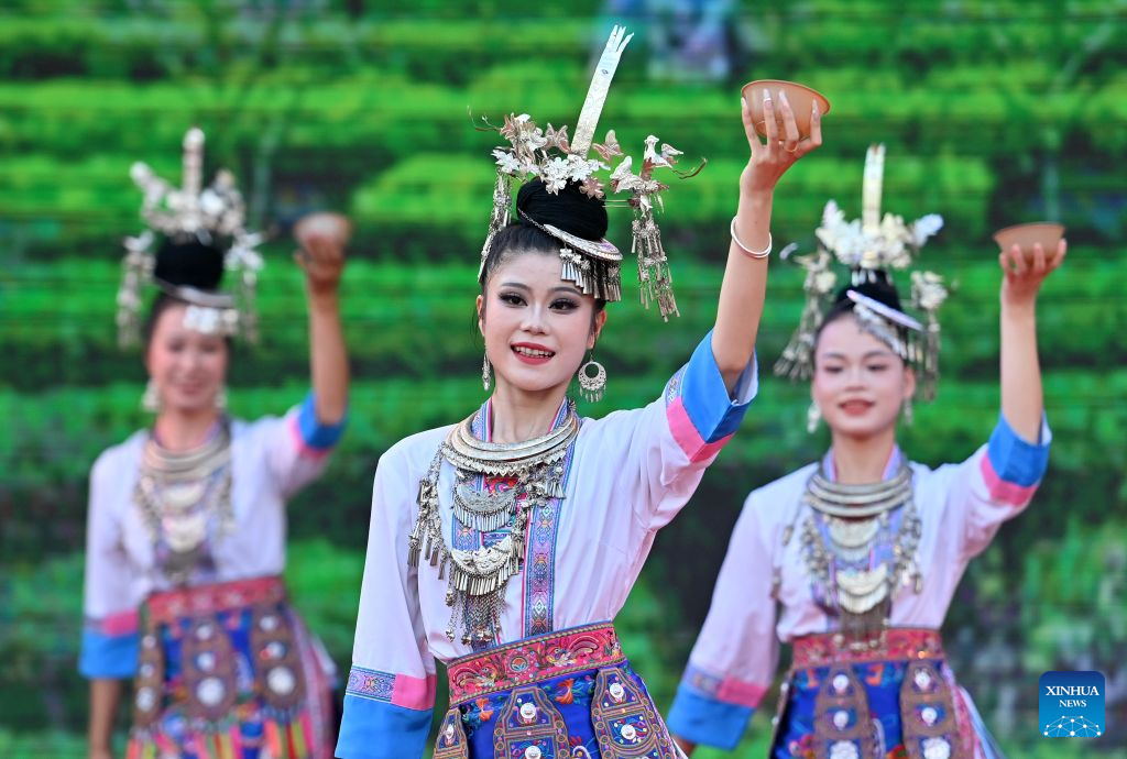 Promotional event for tour operators held in south China's Sanjiang Dong Autonomous County