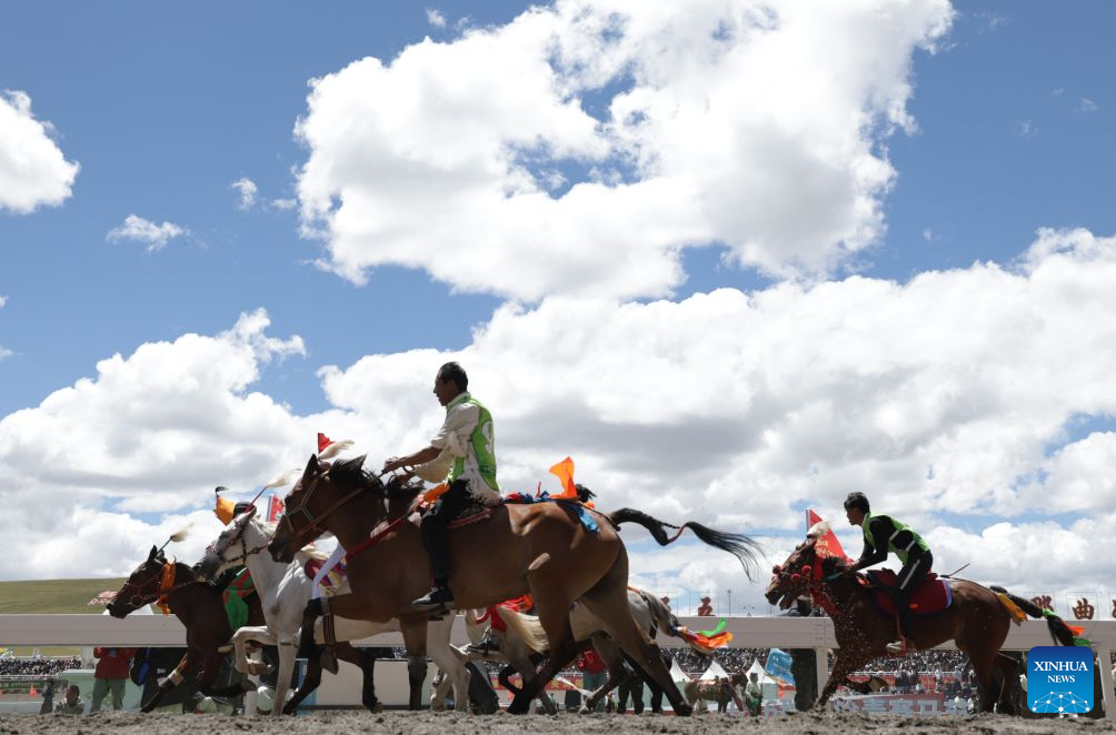 Nagqu Horse Racing Festival 2026 kicks off in China's Xizang