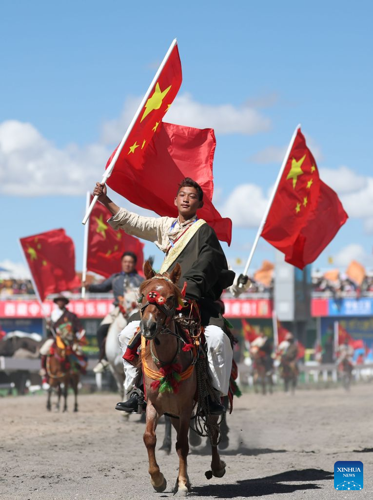Nagqu Horse Racing Festival 2026 kicks off in China's Xizang