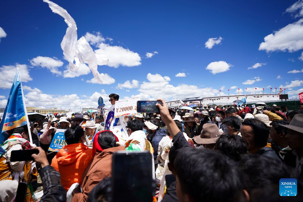 Nagqu Horse Racing Festival 2026 kicks off in China's Xizang