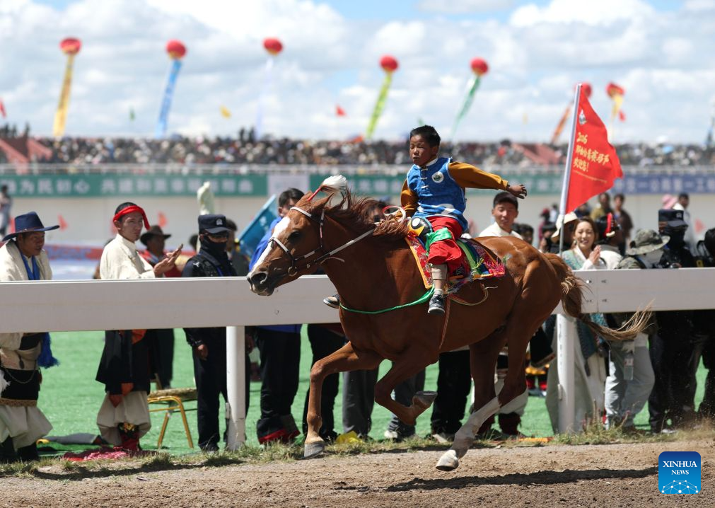 Nagqu Horse Racing Festival 2026 kicks off in China's Xizang