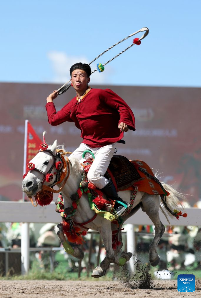 Nagqu Horse Racing Festival 2026 kicks off in China's Xizang