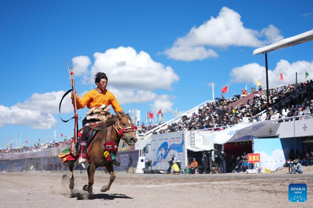 Nagqu Horse Racing Festival 2026 kicks off in China's Xizang