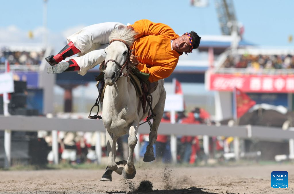 Nagqu Horse Racing Festival 2026 kicks off in China's Xizang
