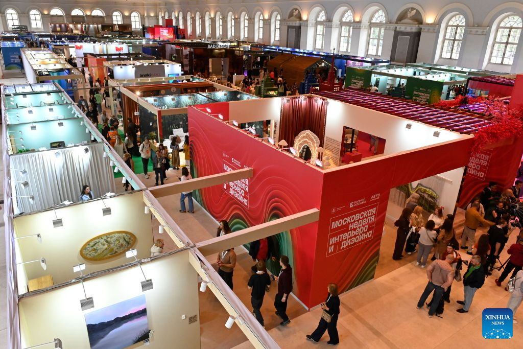 8th Moscow Interior and Design Week kicks off in Russia