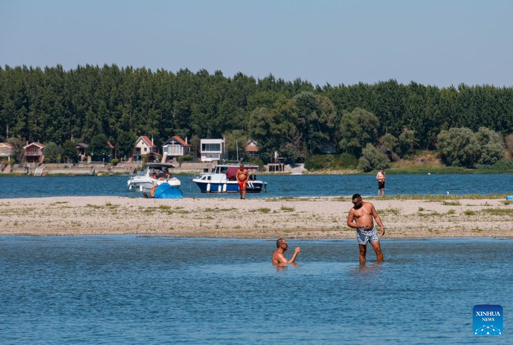 Water level of Danube River approaches record-low due to severe drought