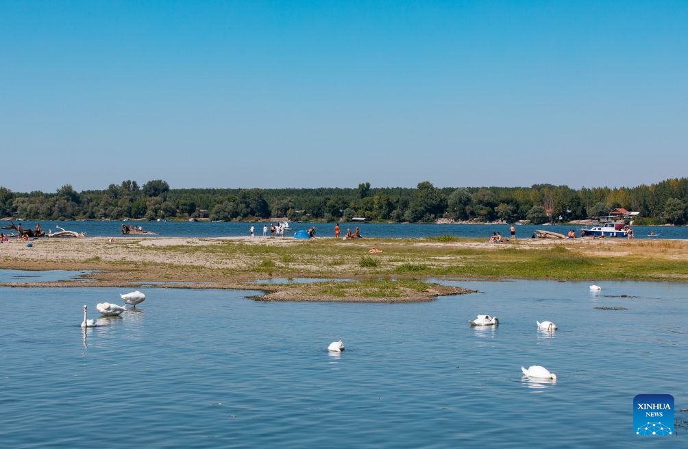 Water level of Danube River approaches record-low due to severe drought