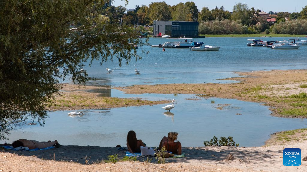 Water level of Danube River approaches record-low due to severe drought
