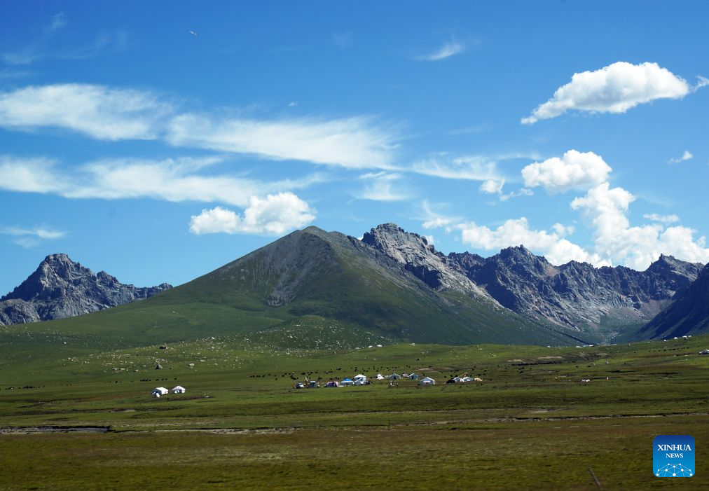 Scenery of Nianbaoyuze national geology park in China's Qinghai
