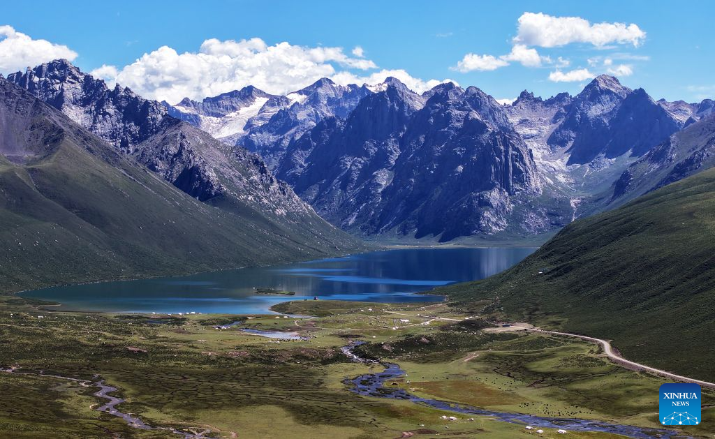 Scenery of Nianbaoyuze national geology park in China's Qinghai