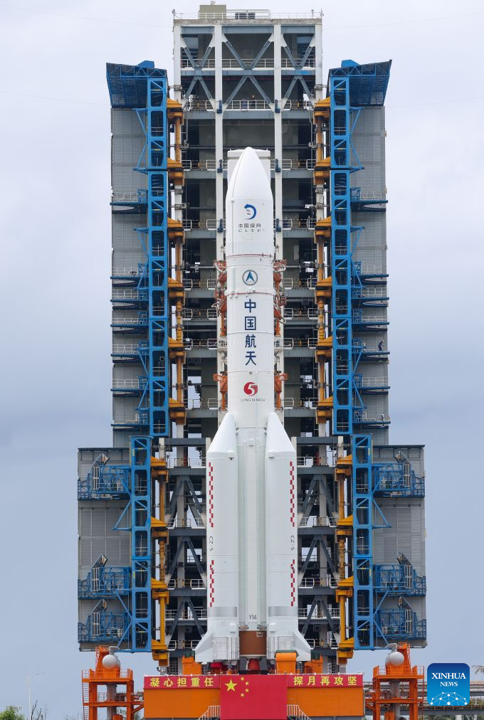 China prepares to launch Chang'e-7 lunar probe