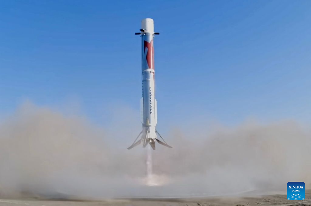 China Focus: China launches Zhuque-3, achieving its first rocket recovery on land