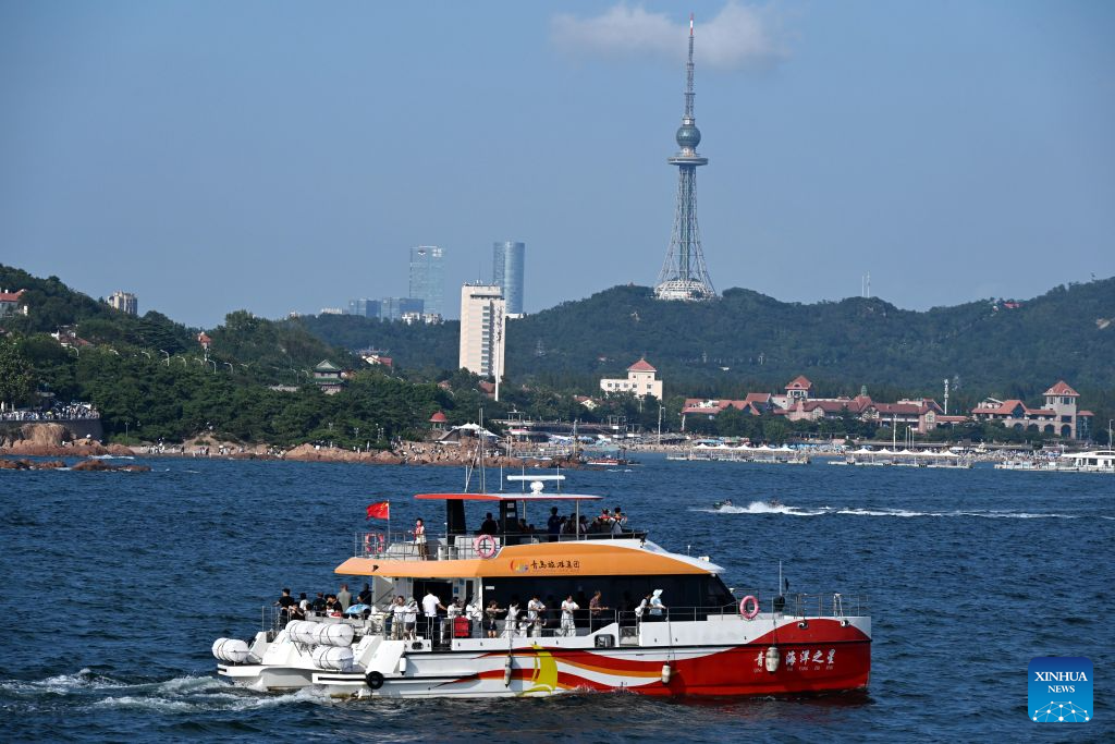 China's Qingdao launches new sea sightseeing routes to boost tourism