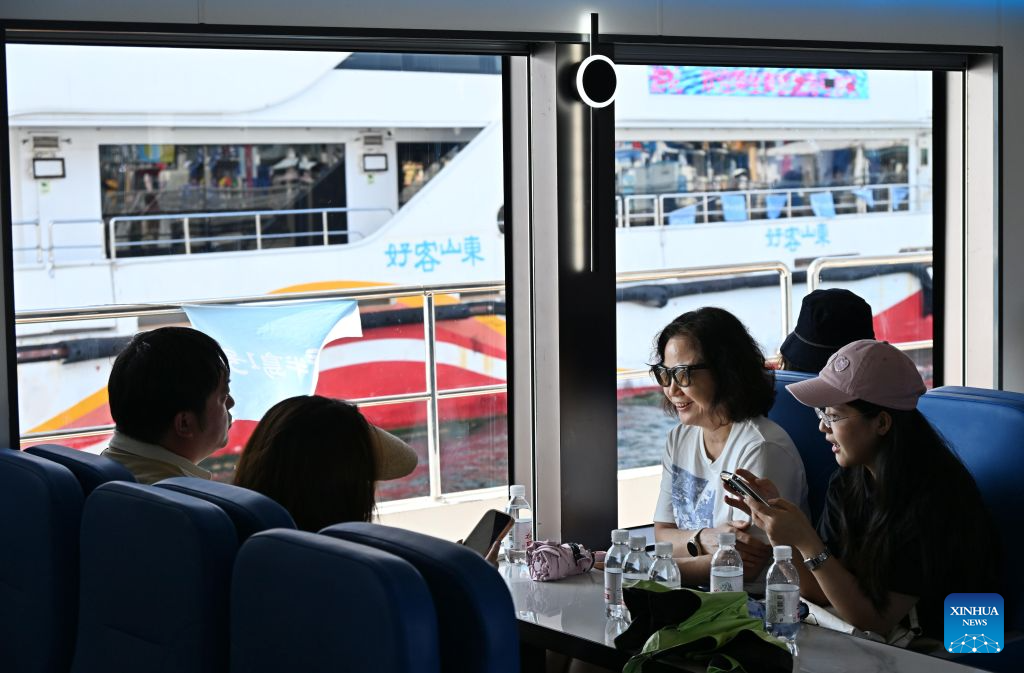 China's Qingdao launches new sea sightseeing routes to boost tourism