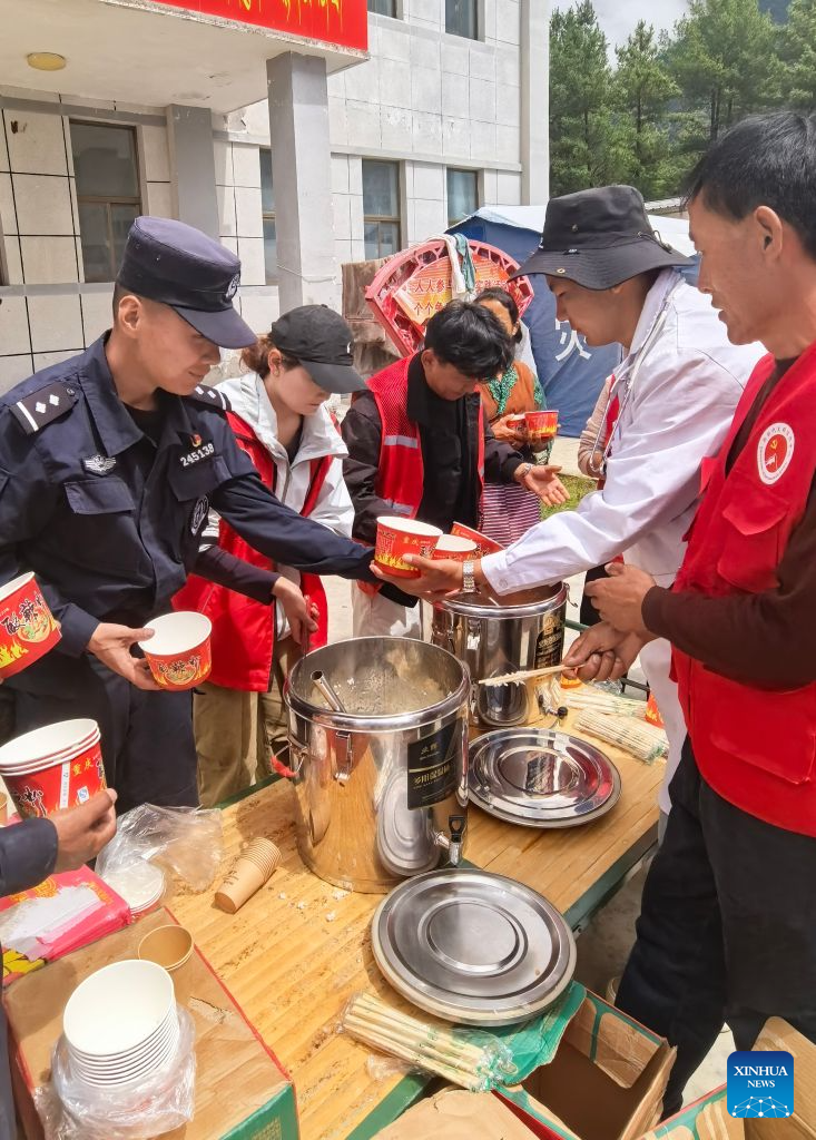 All affected residents, tourists evacuated following mudslide in China's Xizang