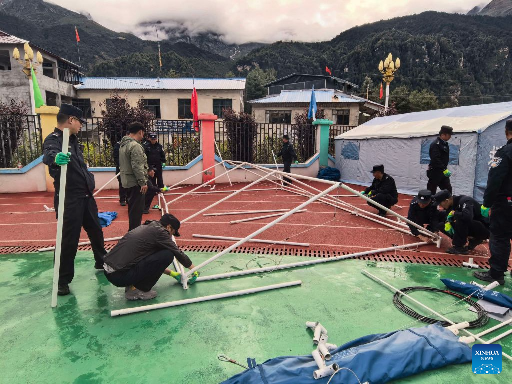 All affected residents, tourists evacuated following mudslide in China's Xizang