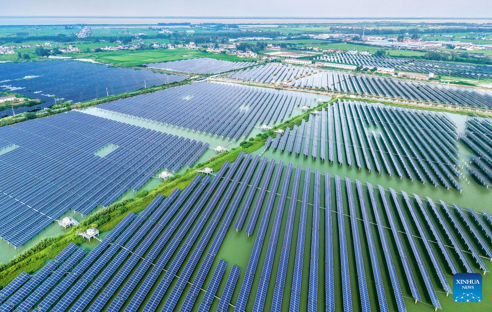 China's photovoltaic power capacity overtakes coal-fired power for first time