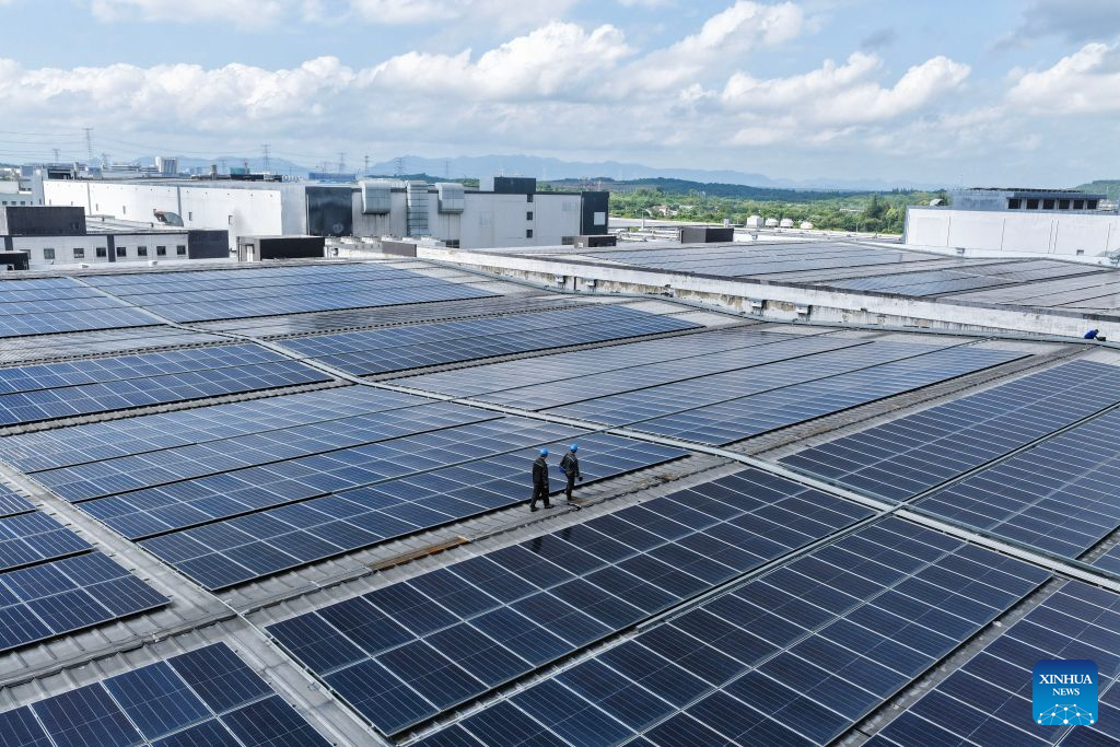 China's photovoltaic power capacity overtakes coal-fired power for first time