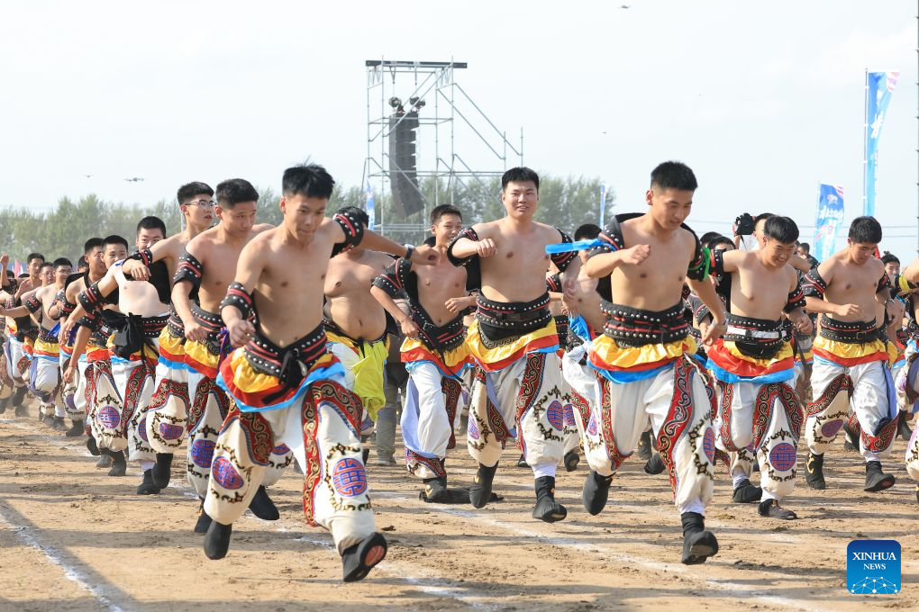 In pics: opening ceremony of Nadam fair in Daqing, China's Heilongjiang