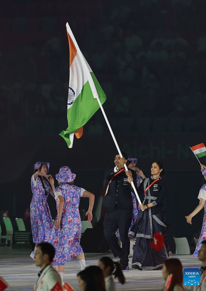 Opening ceremony of 20th Asian Games held in Nagoya, Japan