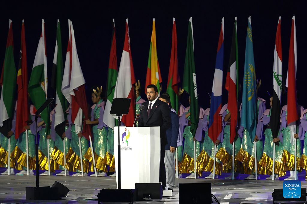 Opening ceremony of 20th Asian Games held in Nagoya, Japan