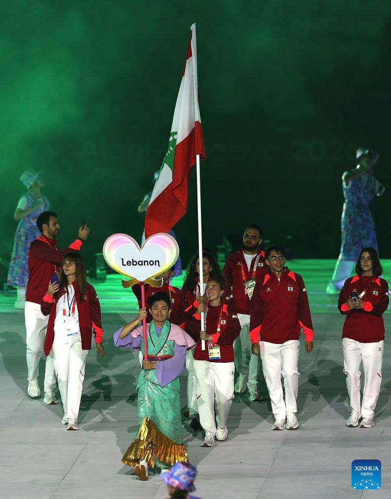 Opening ceremony of 20th Asian Games held in Nagoya, Japan