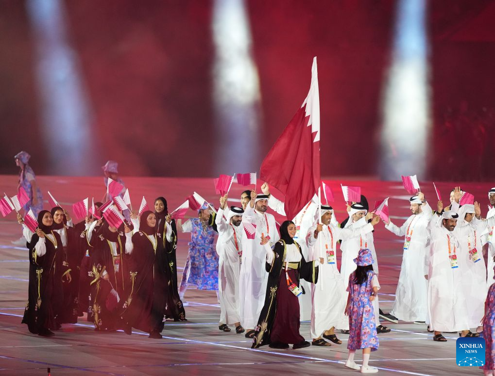 Opening ceremony of 20th Asian Games held in Nagoya, Japan
