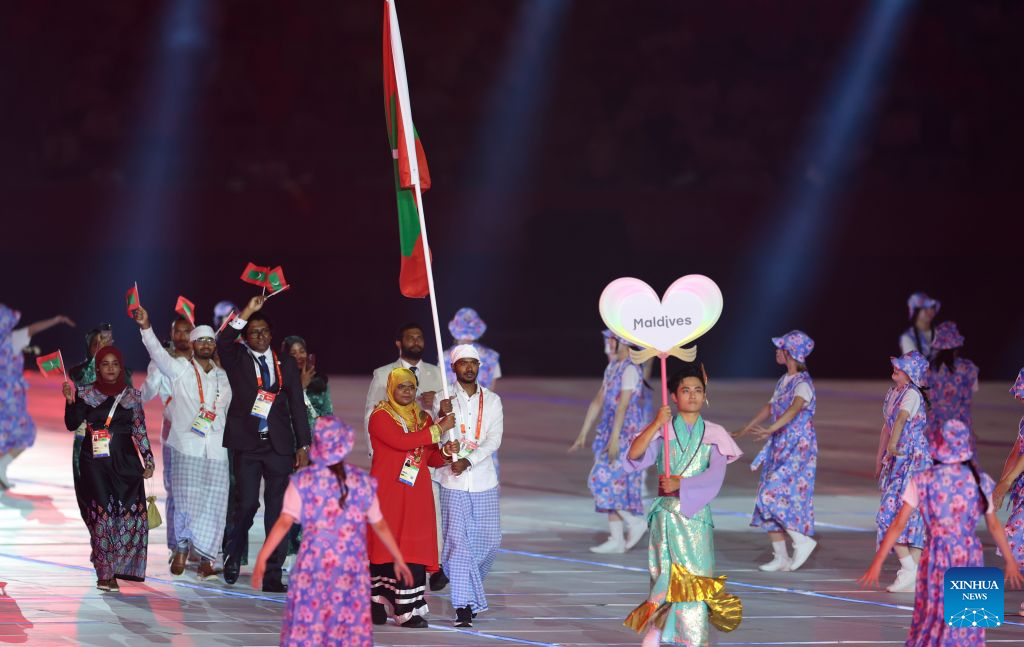 Opening ceremony of 20th Asian Games held in Nagoya, Japan