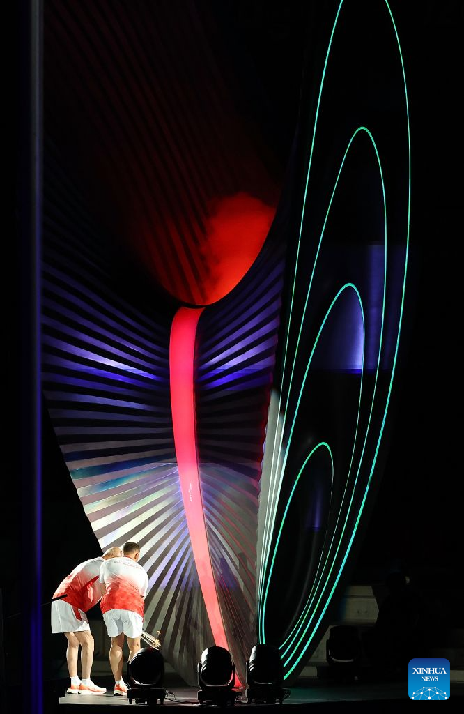 Opening ceremony of 20th Asian Games held in Nagoya, Japan
