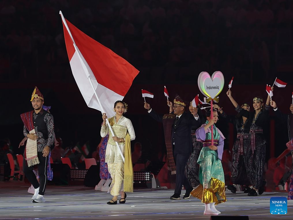 Opening ceremony of 20th Asian Games held in Nagoya, Japan