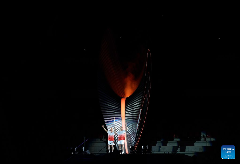 Opening ceremony of 20th Asian Games held in Nagoya, Japan