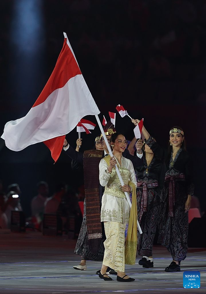 Opening ceremony of 20th Asian Games held in Nagoya, Japan