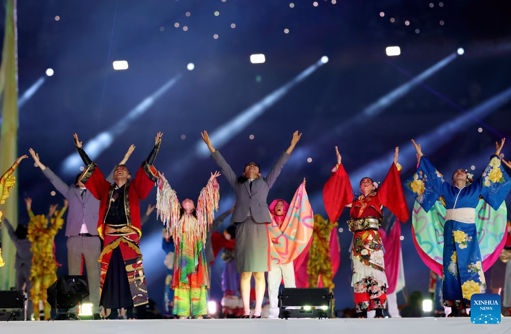 Opening ceremony of 20th Asian Games held in Nagoya, Japan