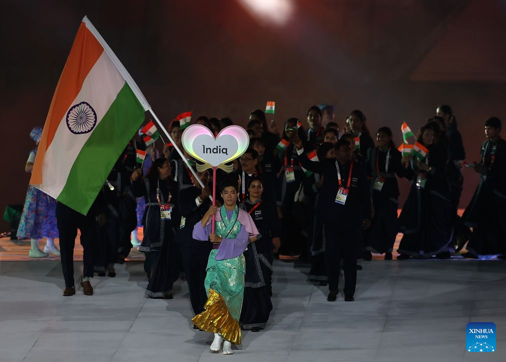 Opening ceremony of 20th Asian Games held in Nagoya, Japan