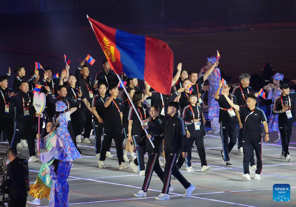 Opening ceremony of 20th Asian Games held in Nagoya, Japan