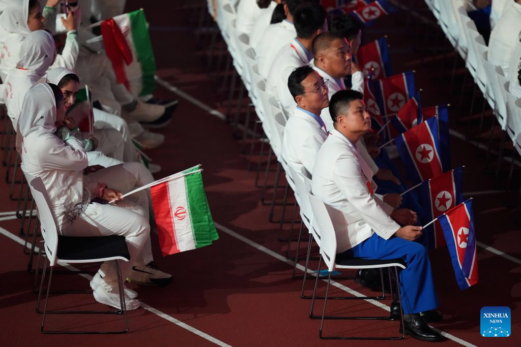 Opening ceremony of 20th Asian Games held in Nagoya, Japan