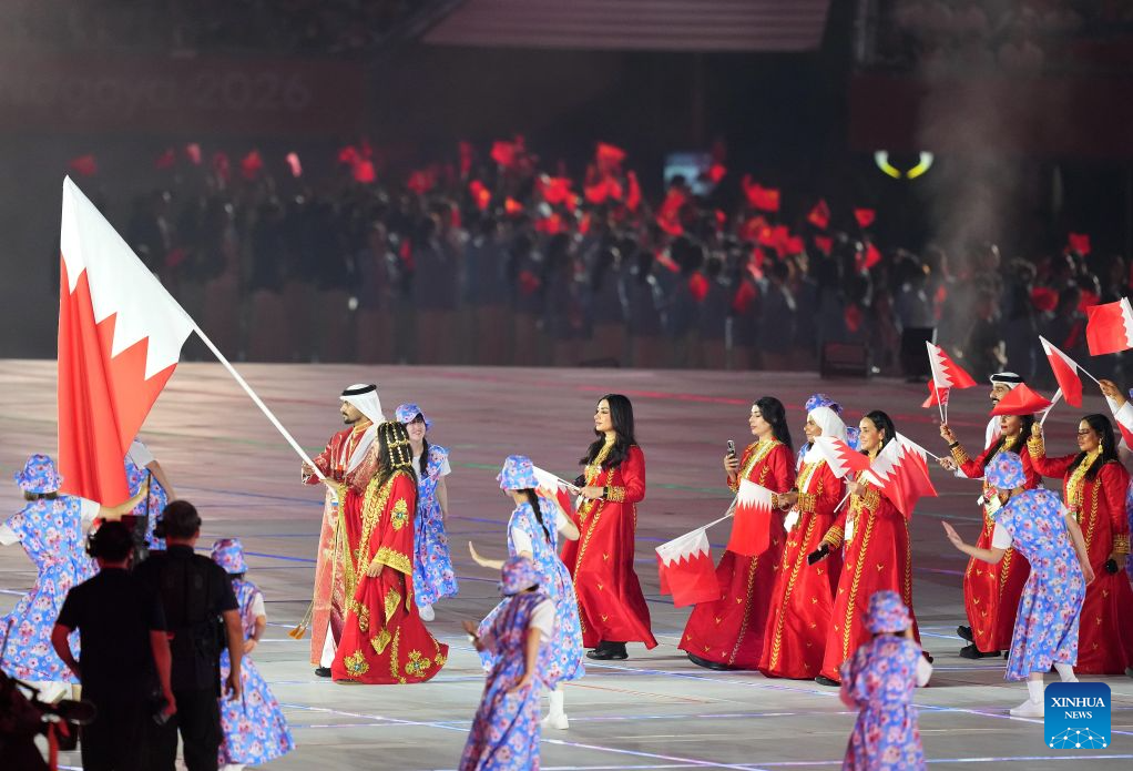 Opening ceremony of 20th Asian Games held in Nagoya, Japan