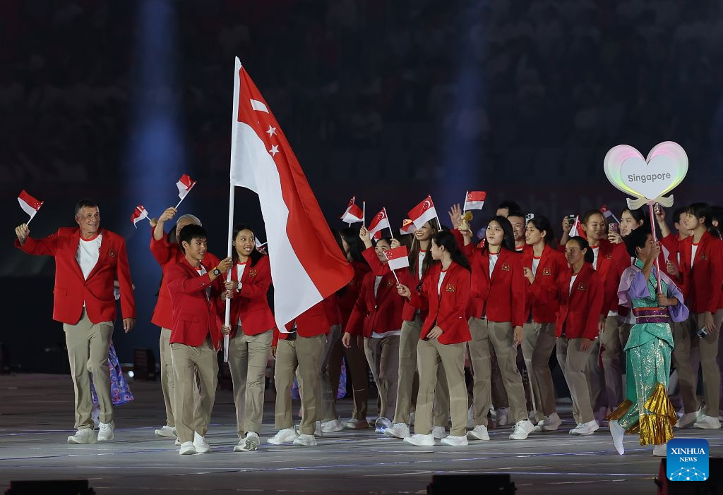 Opening ceremony of 20th Asian Games held in Nagoya, Japan