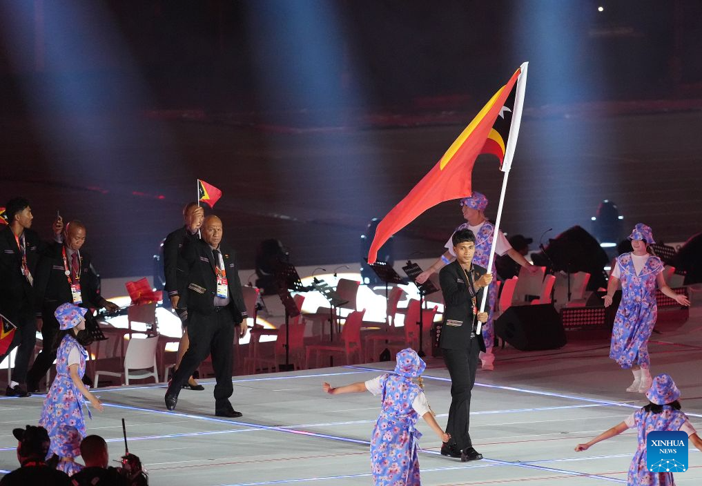 Opening ceremony of 20th Asian Games held in Nagoya, Japan