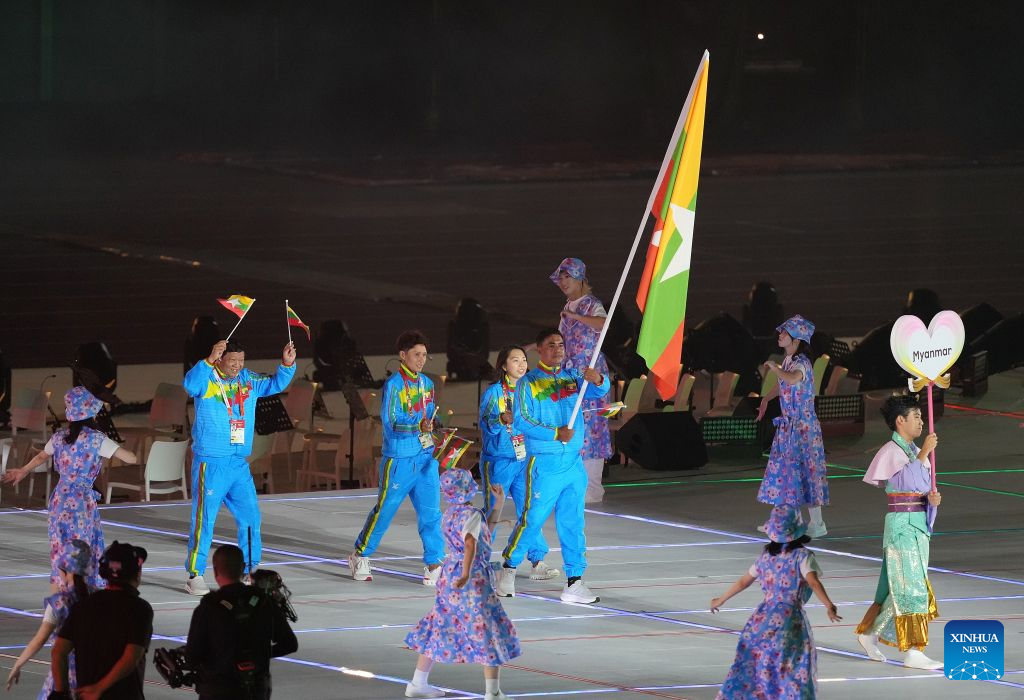 Opening ceremony of 20th Asian Games held in Nagoya, Japan