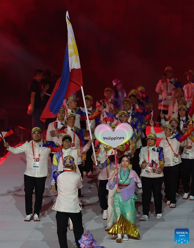 Opening ceremony of 20th Asian Games held in Nagoya, Japan