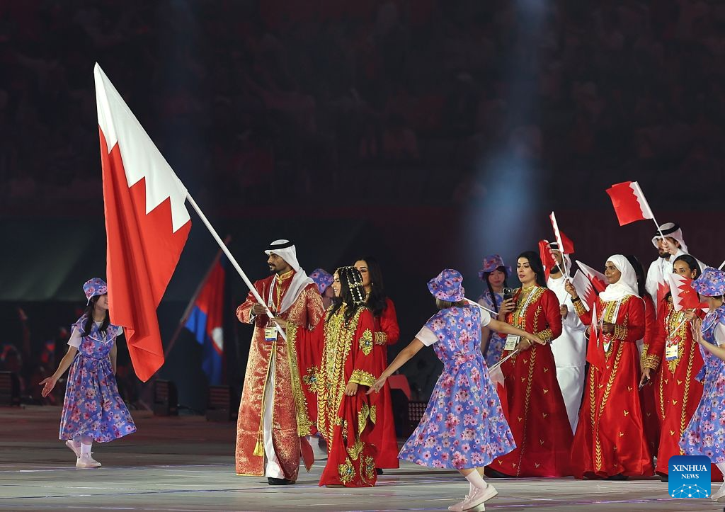 Opening ceremony of 20th Asian Games held in Nagoya, Japan