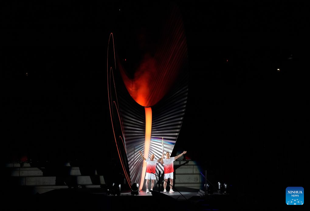 Opening ceremony of 20th Asian Games held in Nagoya, Japan