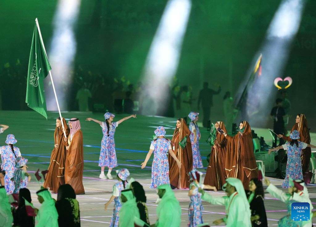 Opening ceremony of 20th Asian Games held in Nagoya, Japan