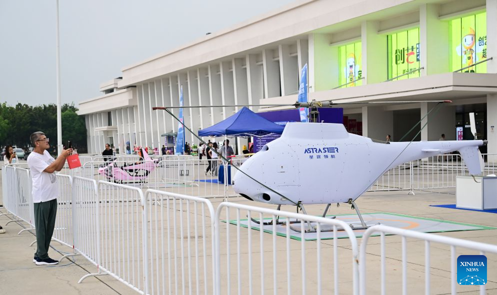 Unmanned technologies displayed during World Manufacturing Conference in Hefei, E China