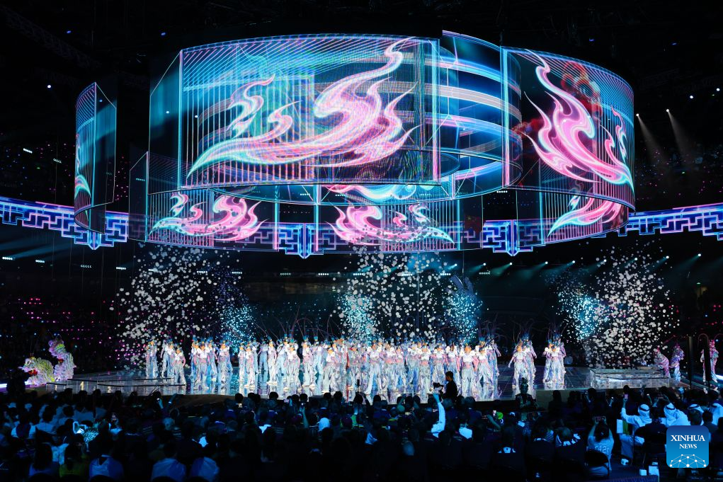 Closing ceremony of 48th WorldSkills Competition held in Shanghai